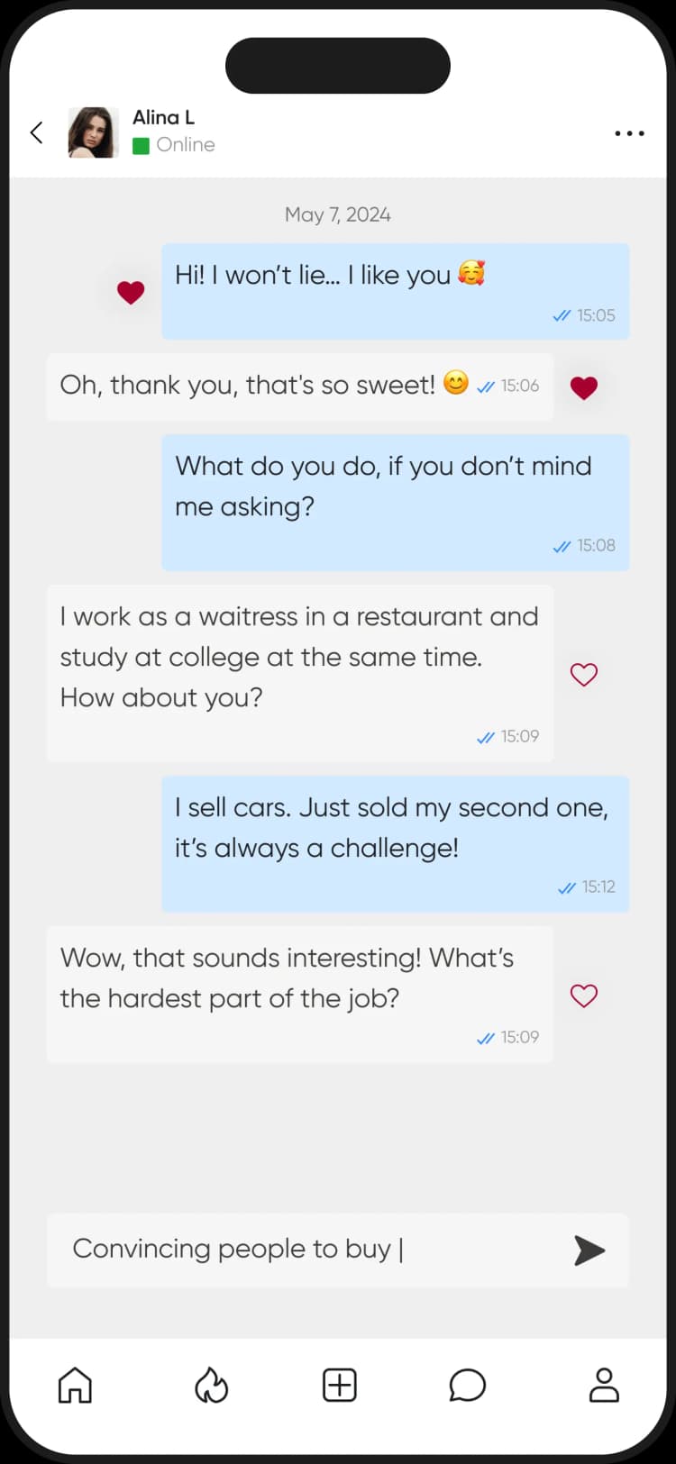 LookBerry app mockups