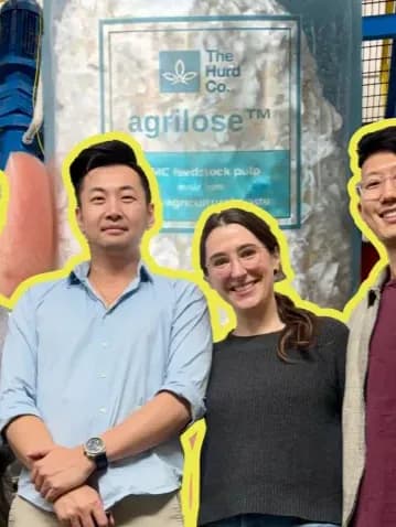 Un startup din California transformă deșeurile agricole în Agrilose, un material sustenabil care înlocuiește fibra obținută din lemn.