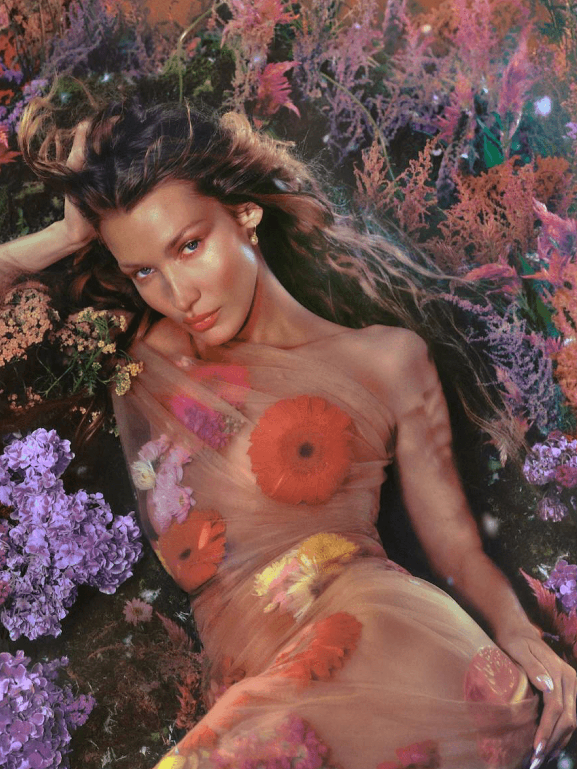 Supermodel Bella Hadid presented the world with the first campaign of her brand Orebella, the slogan of which is: “Unlock your alchemy”
“After I was diagnosed with Lyme disease and started having health problems, my mom and I fell in love with essential oils. My whole family approaches fragrances differently. I think essential oils not only enhance your natural scent, but can also add a calming and unique feel to your day,” Bella told WWD.
The collection includes three body scents - woody Salt