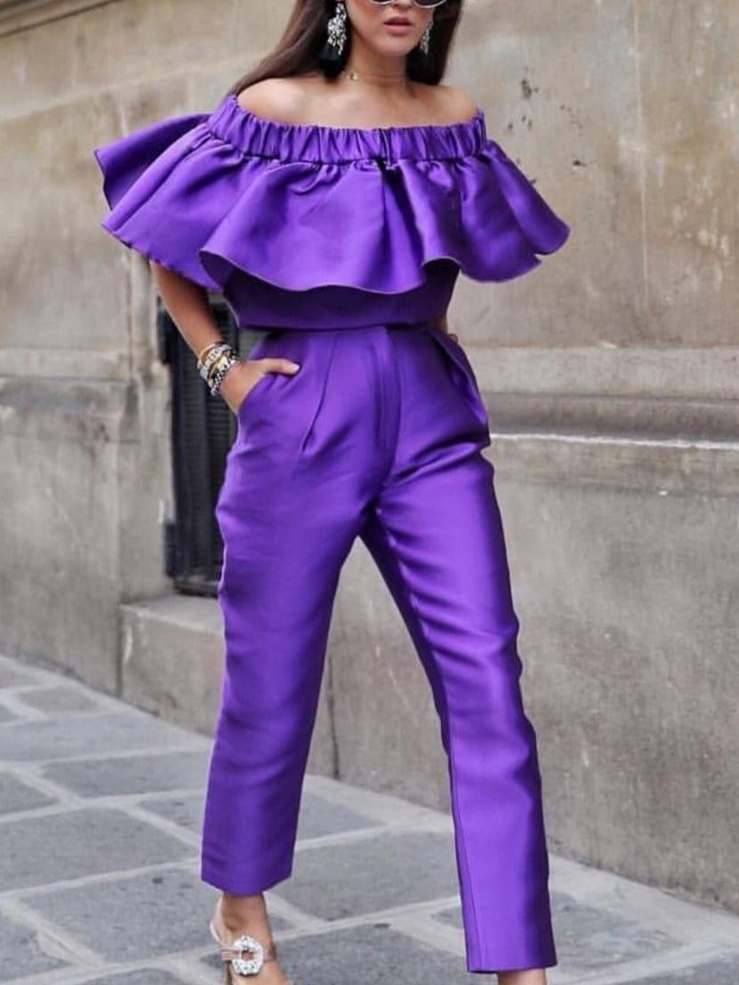 Electric purple replaces pastels this fall, turning runways and red carpets bold and playful with regal, retro-glam looks.