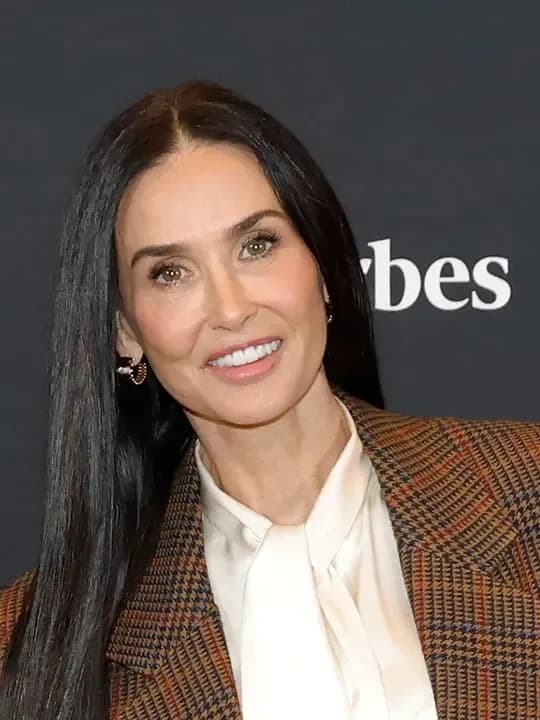Demi Moore shows how heritage checks make the perfect autumn statement – from Saint Laurent tailoring to easy highstreet finds, proving timeless elegance.