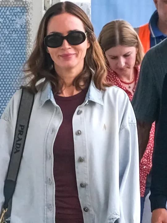 Emily Blunt shows how to style the shacket this fall. Discover ways to wear it casually, at work, and as a layering piece for colder days.