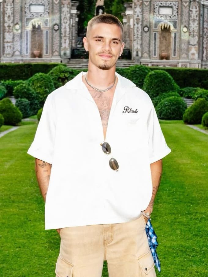 Romeo Beckham left football behind to embrace fashion, walking runways, starring in campaigns and shaping his own creative path