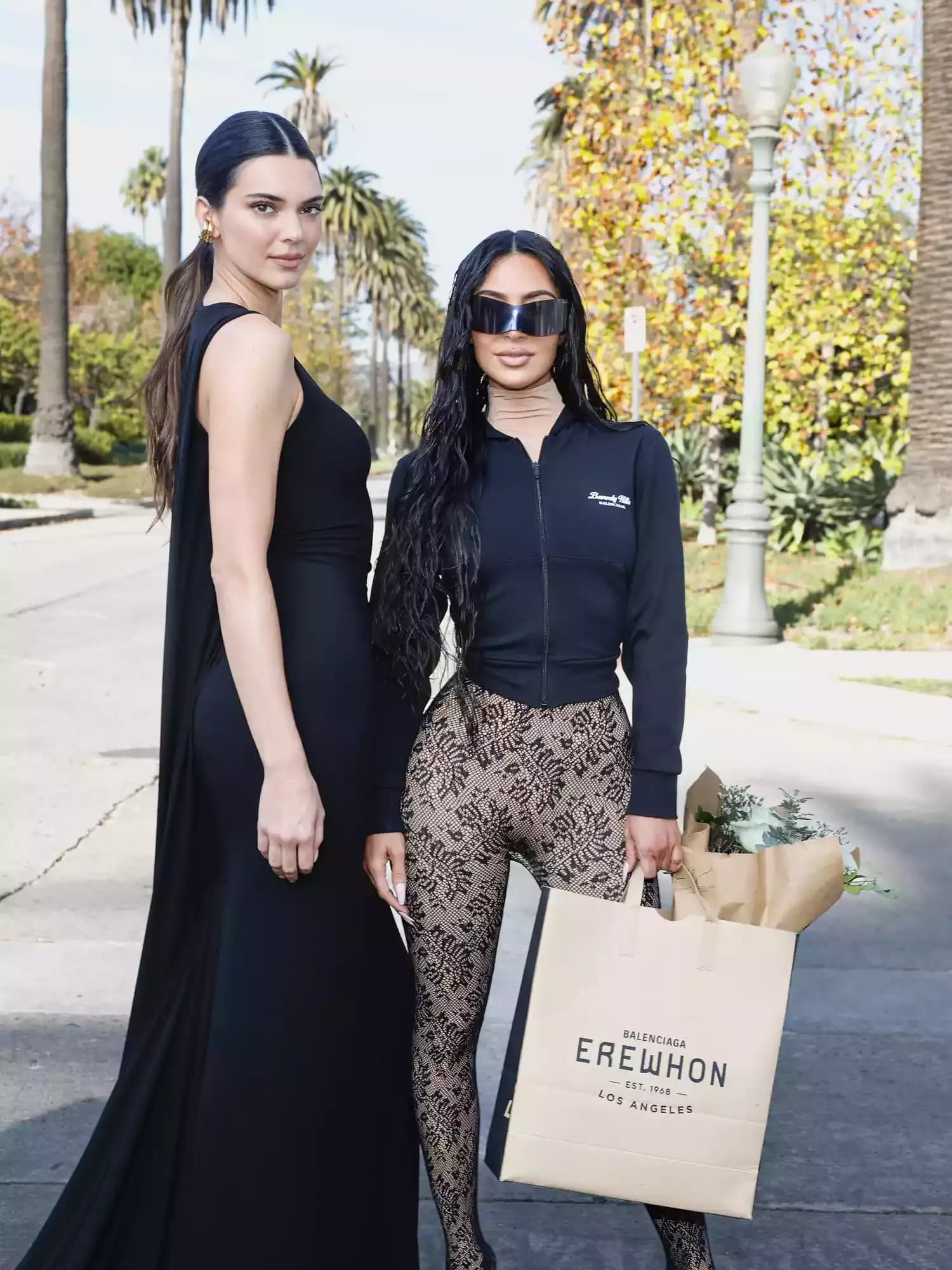 Kim Kardashian Turns a Grocery Bag into a Stylish Handbag Accessory