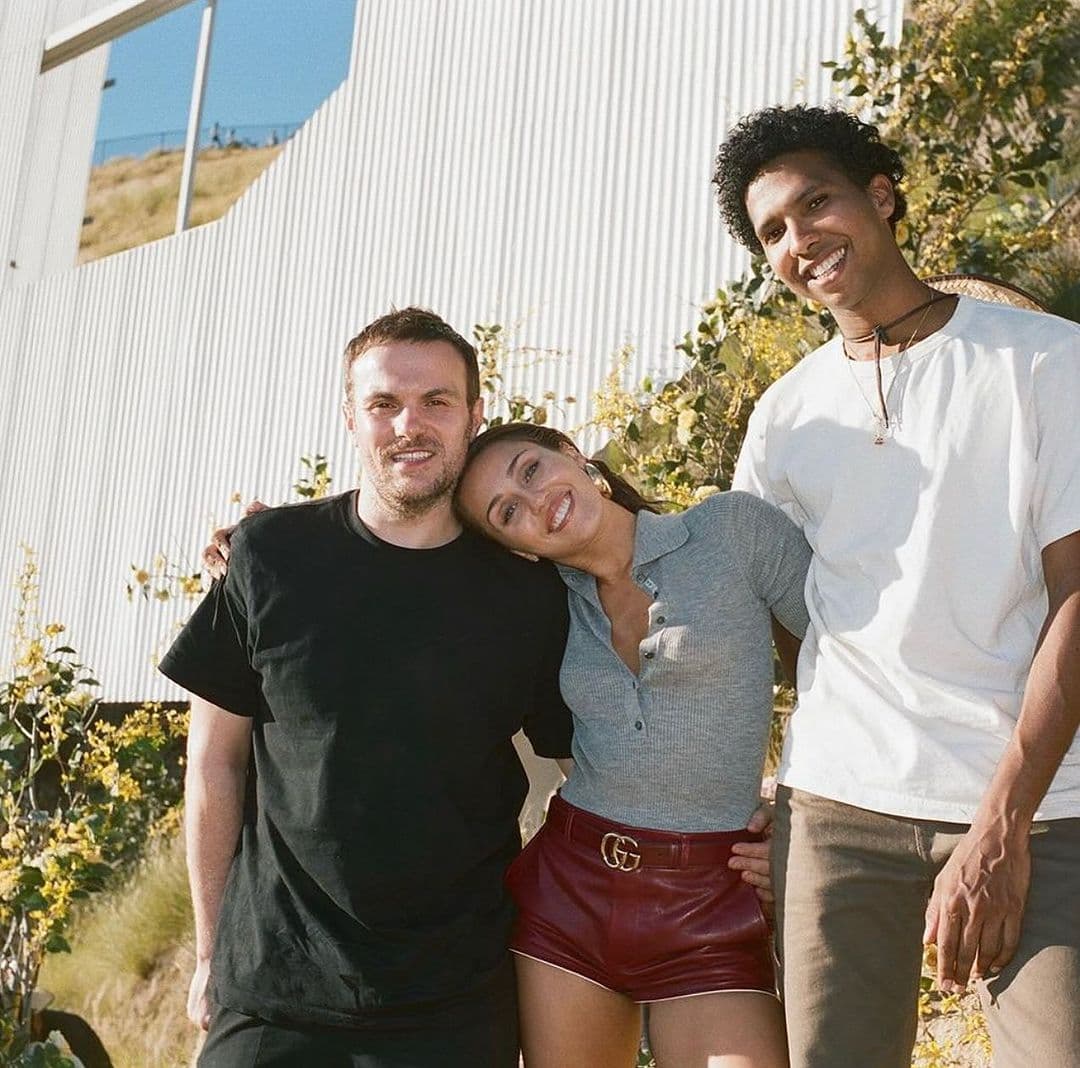 Miley Cyrus Rocks Leather Shorts on a Hiking Adventure