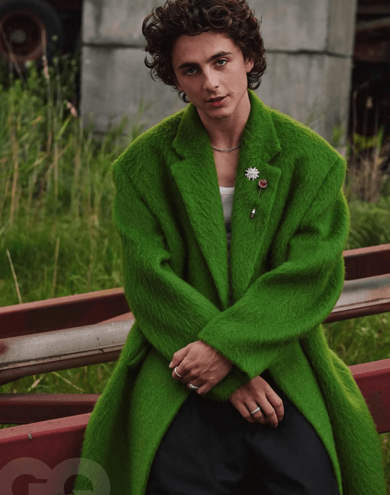 27-year-old actor Timothée Chalamet became the protagonist of the new issue of GQ and took part in the shooting, which took place in an abandoned warehouse in New York
