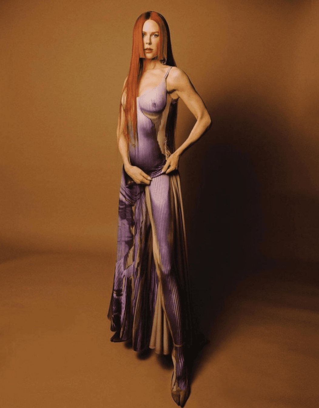 Nicole Kidman w stylizacjach Diesel z jesiennej kolekcji marki spogląda na nas ze stron trzeciego numeru magazynu The Perfect.